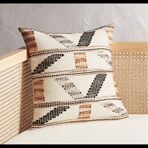 CB2 16” Dorado Handwoven Pillow Cover